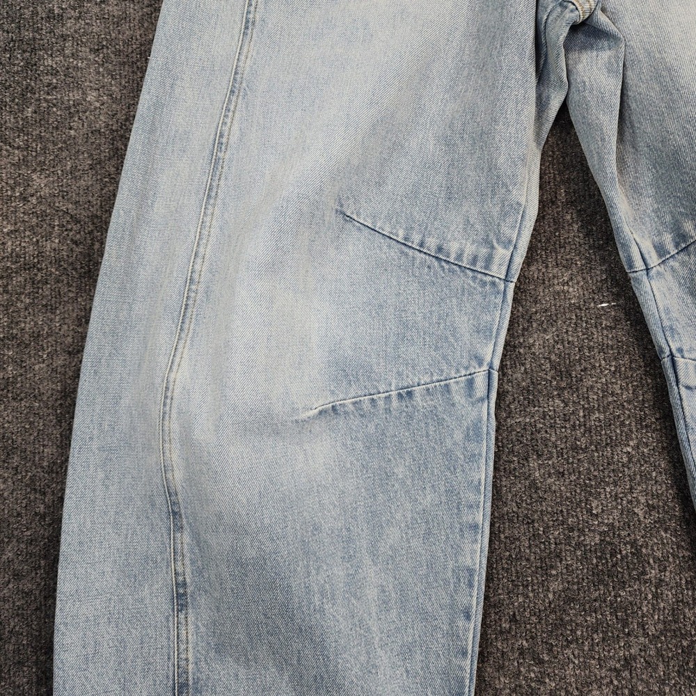 Joe's Jeans The Bowie Ideal High Rise Wide Leg Barrel Jeans Light Wash 27 NWT - Picture 2 of 12